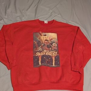 SpongeBob Red Graphic Crewneck